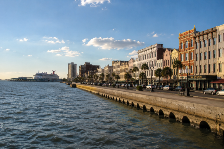 the strand