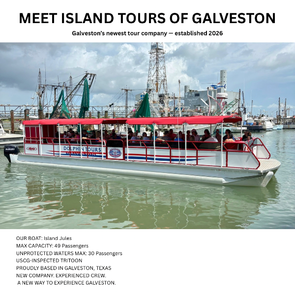 Galveston dolphin tour company