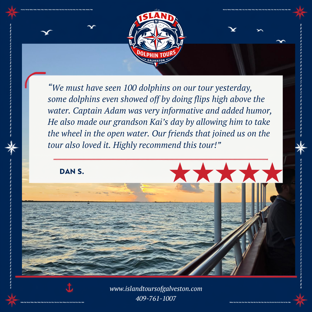 GALVESTON DOLPHIN TOUR Testimonial 6