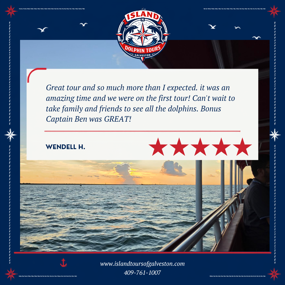 GALVESTON DOLPHIN TOUR Testimonial 4